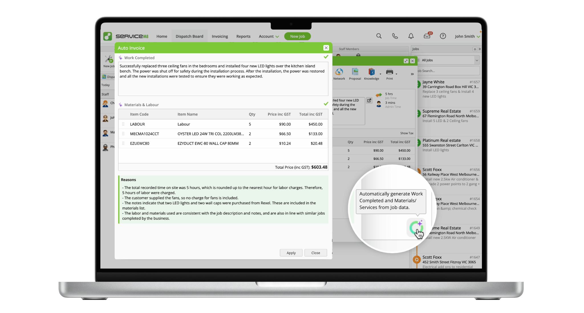 ServiceM8 UK Partner ServiceM8 12 — Auto Invoice — 1 — transparent